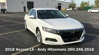 2018 Honda Accord LX first look
