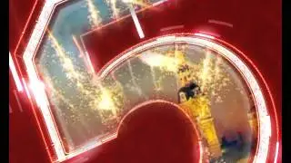 Заставка салюты,Пятый Канал (без лого)