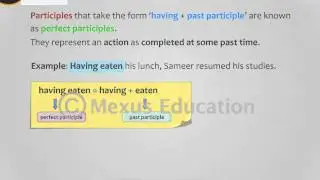 Participles | English Grammar | iken | ikenedu | ikenApp