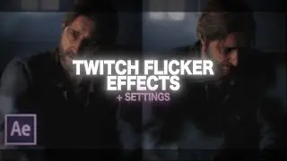twitch flicker effects | after effects
