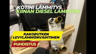 Diesel lämmitin lämmönvaihtimen puhdistus