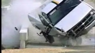 Slow Motion Crash Test - Side View
