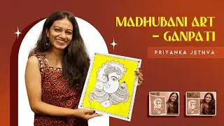 Madhubani Art | Ganapti | Priyanka Jethva | Elsner Got Talent
