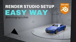 Light and Render your 3D work in Blender  - EASY WAY