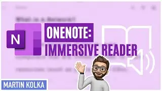 OneNote Immersive Reader