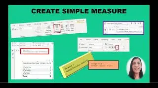 DAX || How to create Simple Measure in POWER BI DESKTOP