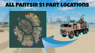 All Pantsir S1 part locations | War tycoon (2025)