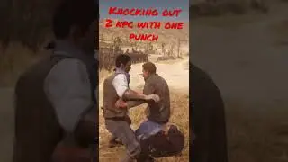 You gotta see this RDR2 knock out!! Slow motion gameplay#reddeadredemtion2 #gameplay
