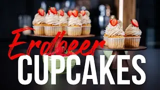 Erdbeer Cupcakes - perfekte Cupcakes backen, ganz einfach