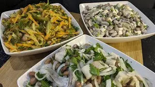 Топ 3 Самых Вкусных и Быстрых Салатов с Фасолью. Улетные Салаты из Фасоли -3 рецепта