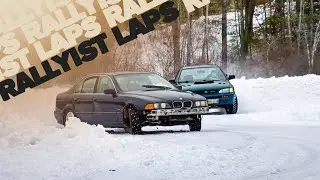 BMW Bangers Racing on Ice - Rallyist Laps Ep.6