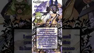 What Cyno thinks about Collei !?| Cyno Voicelines | Genshin Impact