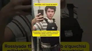 😱10 yoshli bolani Maktabda 15 yoshli Rus millatdan bo'lgan bola pichoqlagan 