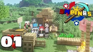 Minecraft Let's Play | SMPinas SMP | Ep 1 - New world New Life