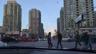 My husband gave me a tour of Finch street. #canada #canadalife