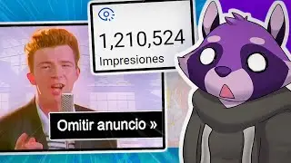 RICKROLLEO a TODO YOUTUBE PAGANDO ANUNCIOS XD