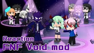 Characters react to FNF Void mod || The Rookie J.