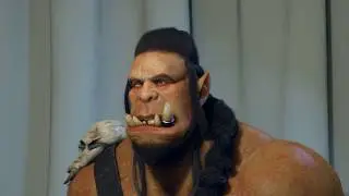 Orc Turntable - Maya Character Modeling, Texturing, Grooming and Render