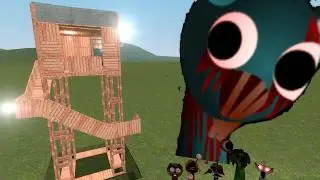 Nightmare Sprunki Sky Vs Tower in Gmod