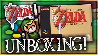 The Legend of Zelda: A Link to the Past 👾  Unboxing 📦  & Gameplay! 🎮