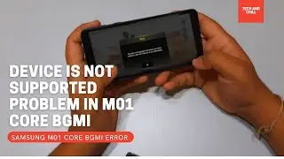SAMSUNG M01 CORE BGMI PROBLEM || DEVICE IS NOT SUPPORTED PROBLEM IN M01 CORE BGMI