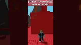 ¡Aprende a caminar por las PAREDES en este juego de Roblox! 🧱🔥#robux #roblox #freerobux