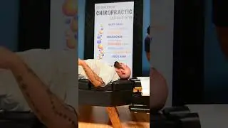 Huge Y-Strap Growling Reaction & Relief Chiropractic Adjustment! 