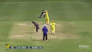 Cameron Green 4-30 & 51* (WA): 2016-17 Under 19 National Champs