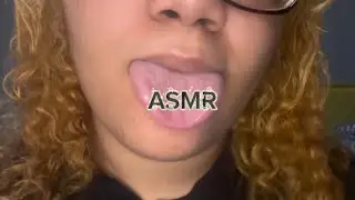 Close Up Camera Licking ASMR😋