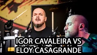 Eloy Casagrande e Igor Cavaleira tocando ARISE drum cam