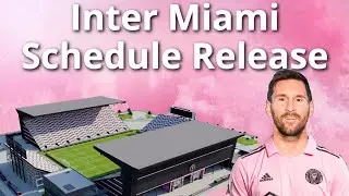 Inter Miami Schedule Release. Hypothetically, When Would Messi Make His Home Debut?