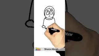 Drawing sharon marsh South park #shorts