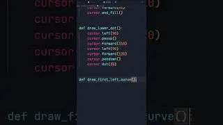 Рисуем логотип Python в Turtle (happy birthday python) 