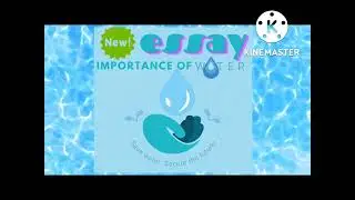 Essay on Importance of water 