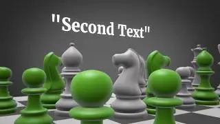 Chess Logo And Text Reveal