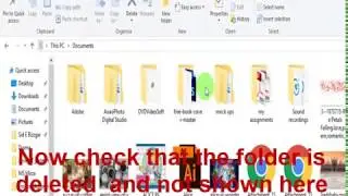 How to fix Could not find this item Error when deleting files