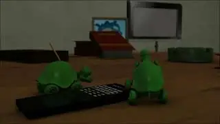 Turtle Race CGI