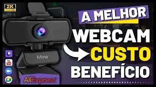 Melhor Webcam Custo Beneficio 2024 perfeita para criar VÍDEOS, fazer LIVES ou em REUNIÕES