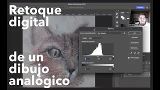 RETOQUE DIGITAL DE UN DIBUJO ANALÓGICO