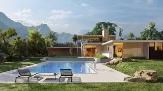 Modeling with ARCHICAD Modern House part#1