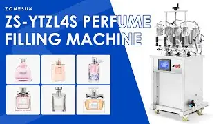 ZONESUN ZS-YTZL4S Semi Automatic Vacuum Bottle Filling Machine