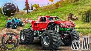 Monster Truck Derby Driving - Offroad Jeep Mud and Rocks Simulator - Android GamePlay