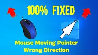 Fix mouse moving pointer in wrong direction solved | Mouse pointer not working | Mouse pointer slow