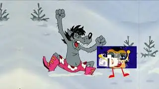 Soviet Cartoon Wolf vs Klasky Csupo Winter (Widescreen Recreation)