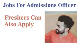 Admission Officer jobs online apply with complete procedure #jobs #career #applyonlineforjobs AHLP