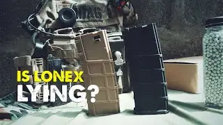 The Lonex 200 Round Mid Cap AEG Magazine. Is it really 200?