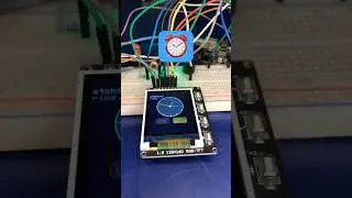 Clock ⏰ animation on TFT display. 