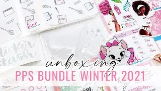 Unboxing // Pink Planner Sale Winter 2021 Bundle