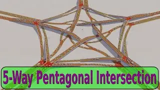 5-Way Pentagon Interchange