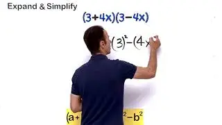 Simplify a Difference of Two Squares